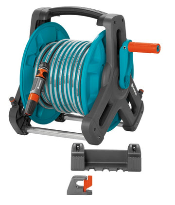 Set tambur de perete cu 20 m furtun si conectori 8009