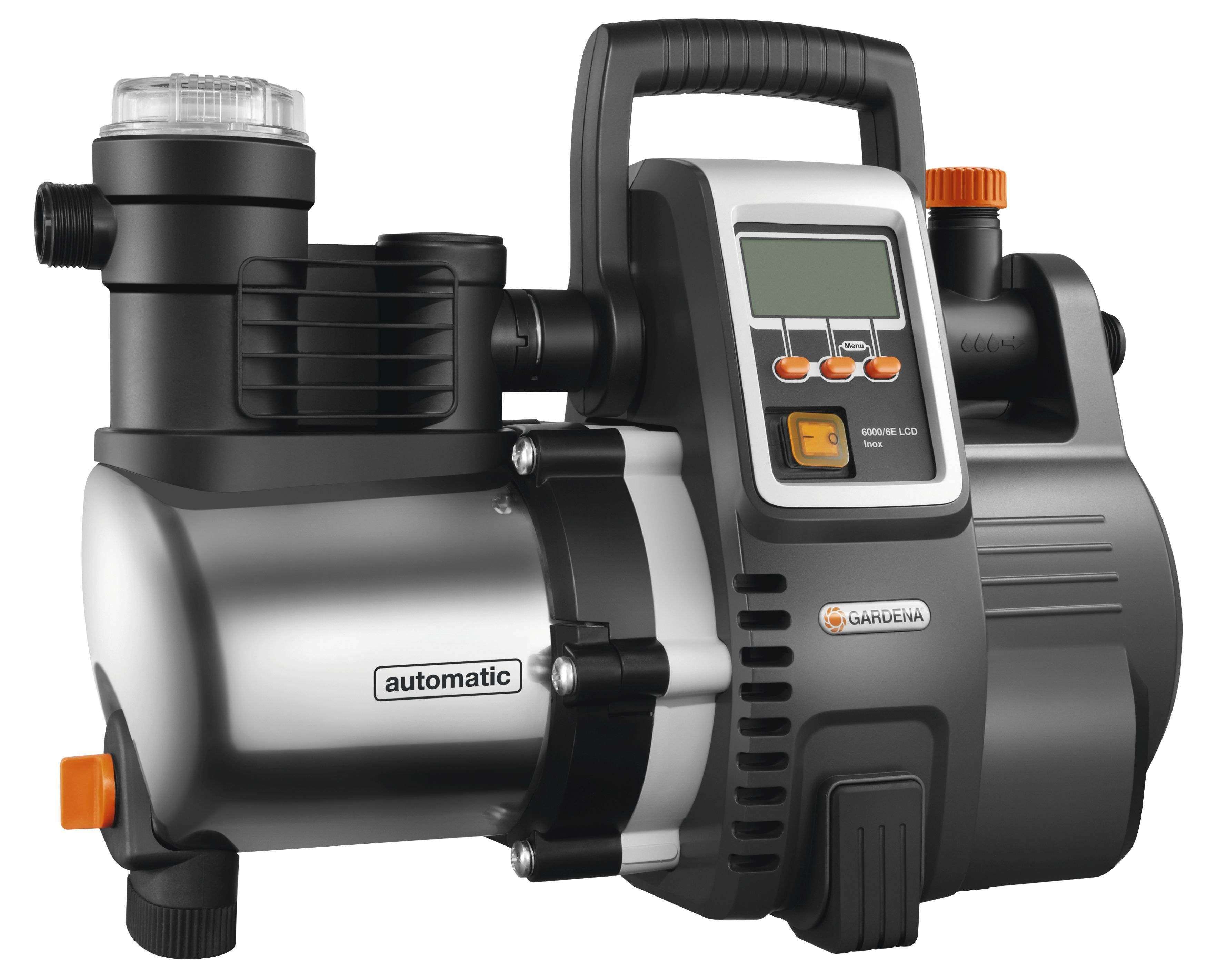 POMPA AUTOMATA GARDENA 6000/6 E  LCD INOX 1760