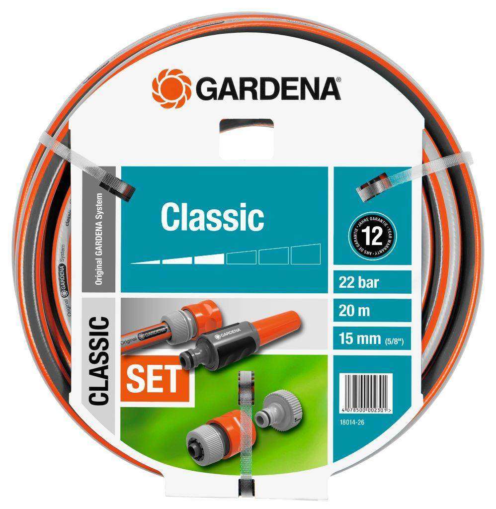 Furtun Clasic cu conectori si spritzer 15mm (5/8)  – 20m 18014-26