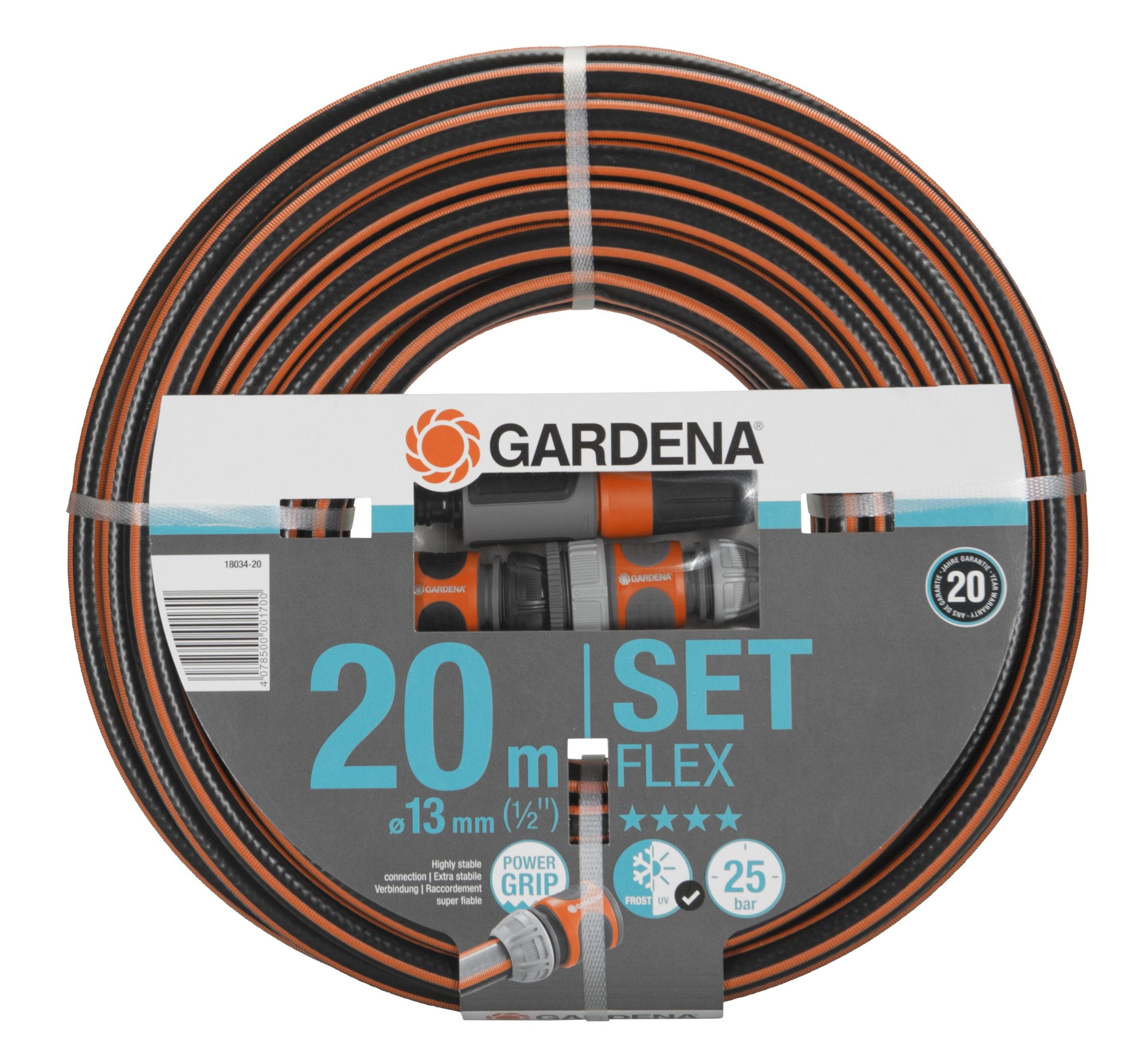 Furtun Flex Comfort 13mm (1/2) - 20m cu conectori si spritzer 18034