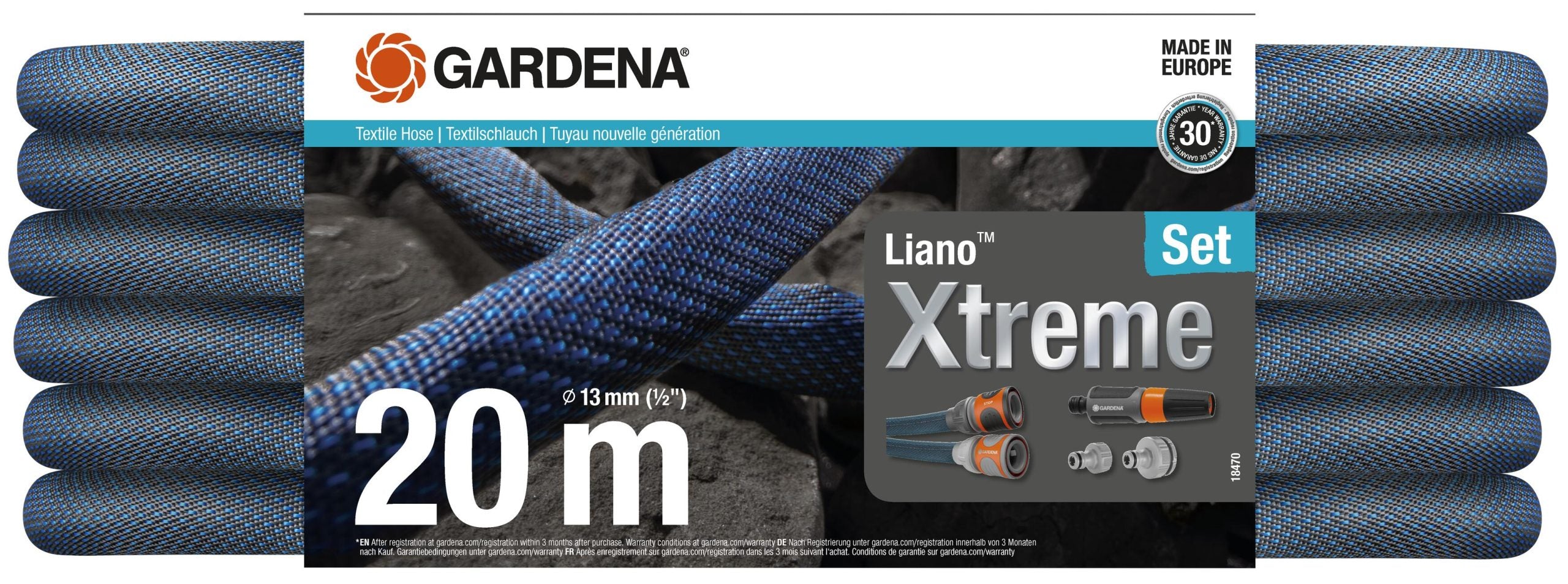 SET FURTUN TEXTIL LIANO XTREME 20M 1/2  18470