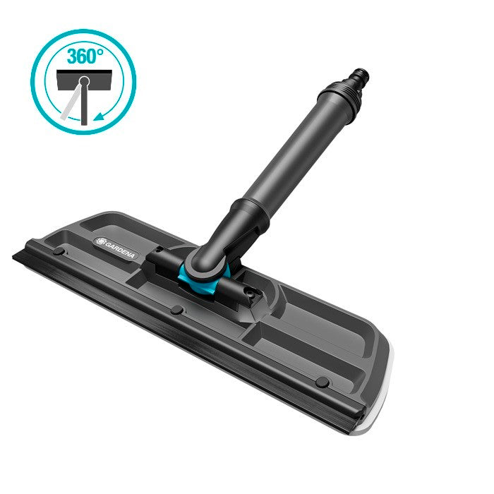 18808-20 Stergator de geamuri Cleansystem cu microfibra si racleta