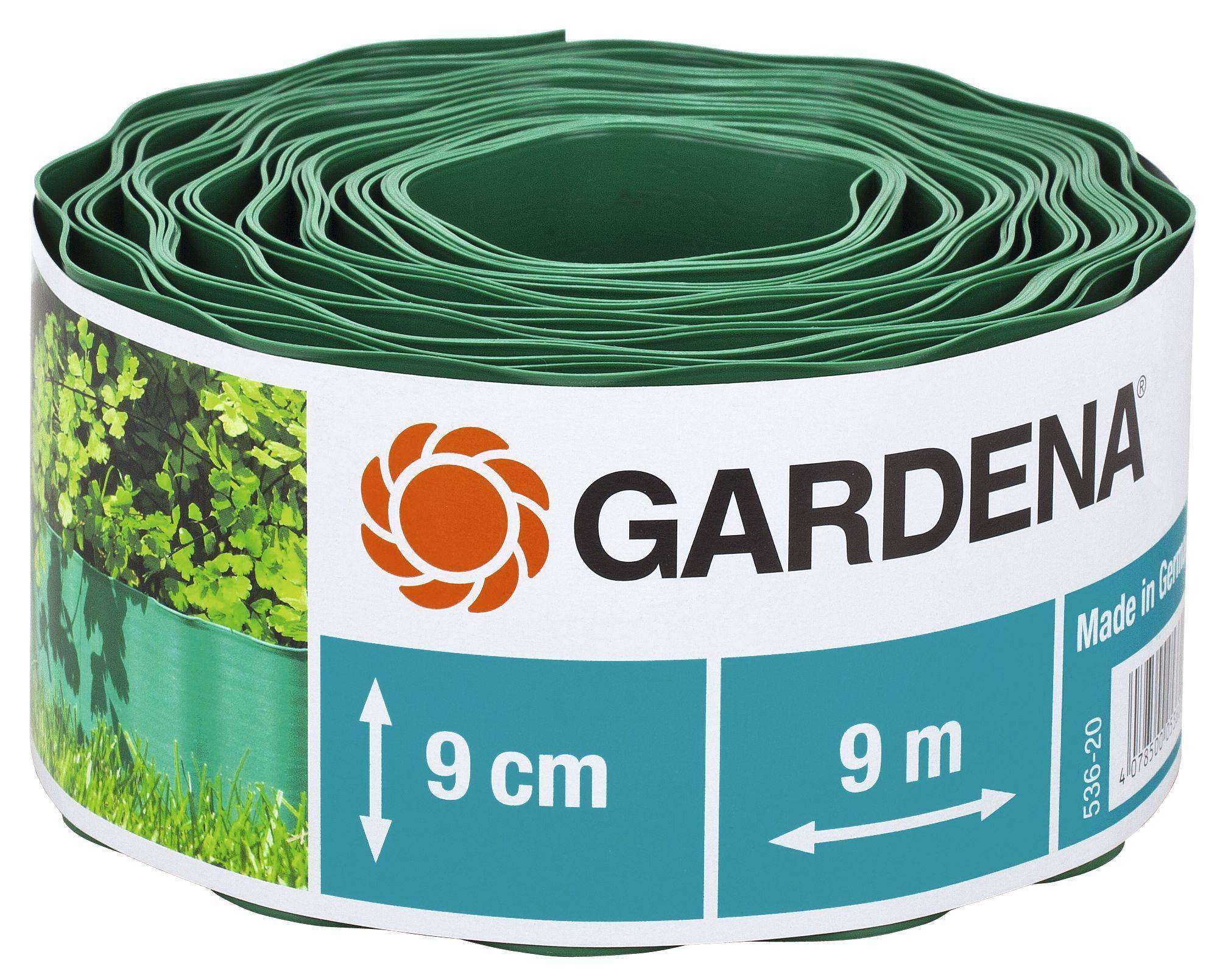 Separatoare gazon verde 9 cm 536